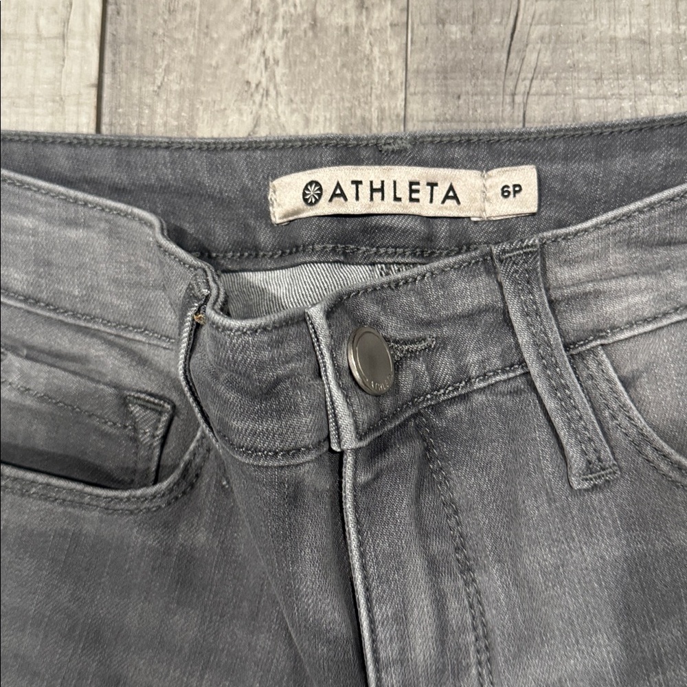ATHLETA Gray Skinny Jeans - Picture 2 of 5